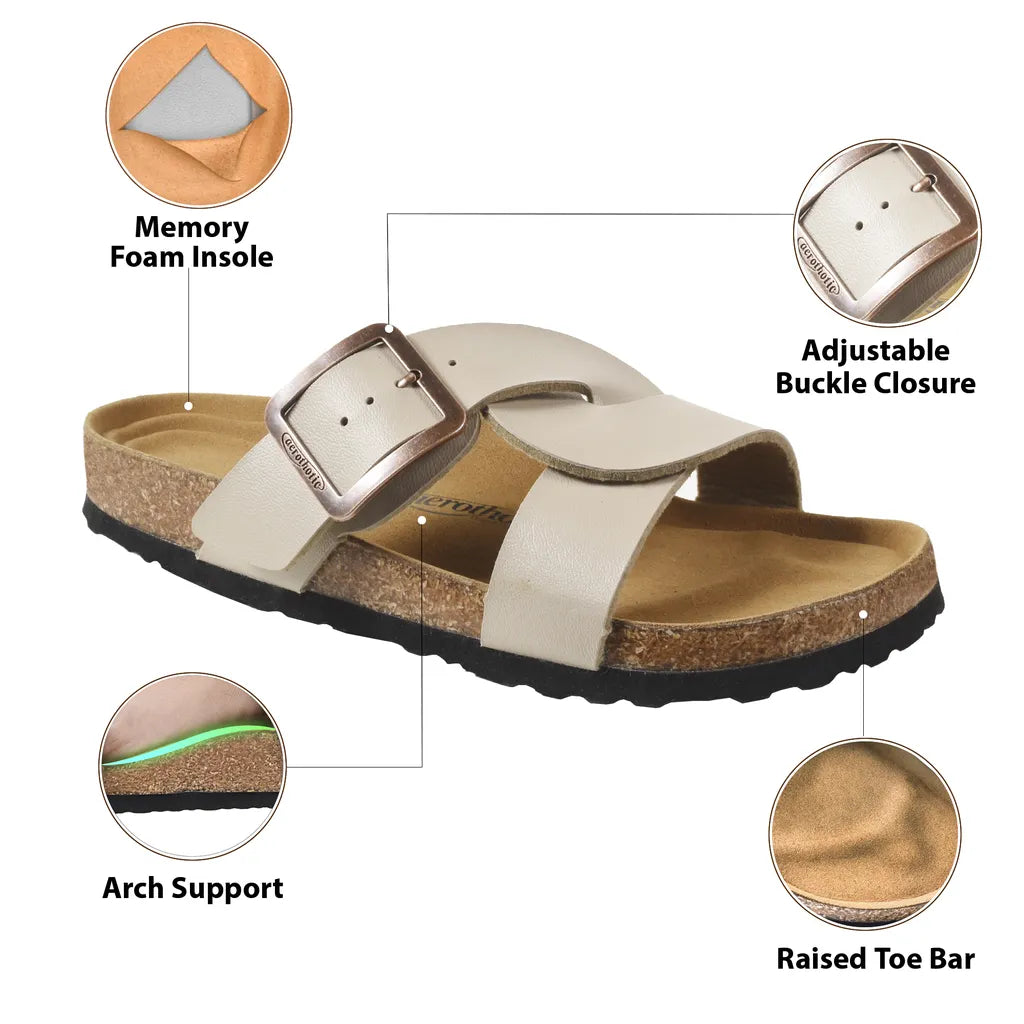 Beige sandal with features highlighted 
womens cork sandals
cork sandals
cork sandals womens