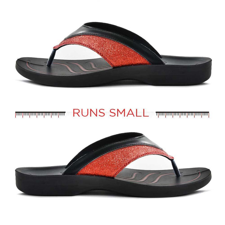 Aerothotic - Gleamy Haze Flip Flops Sandals for Women