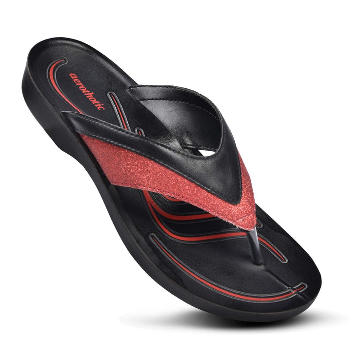 Aerothotic - Gleamy Haze Flip Flops Sandals for Women