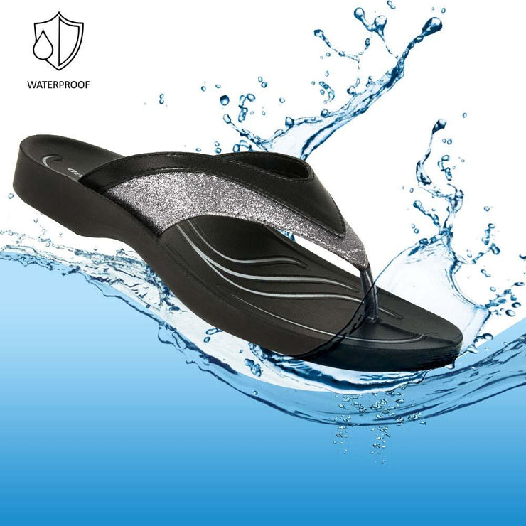 Aerothotic - Gleamy Haze Flip Flops Sandals for Women