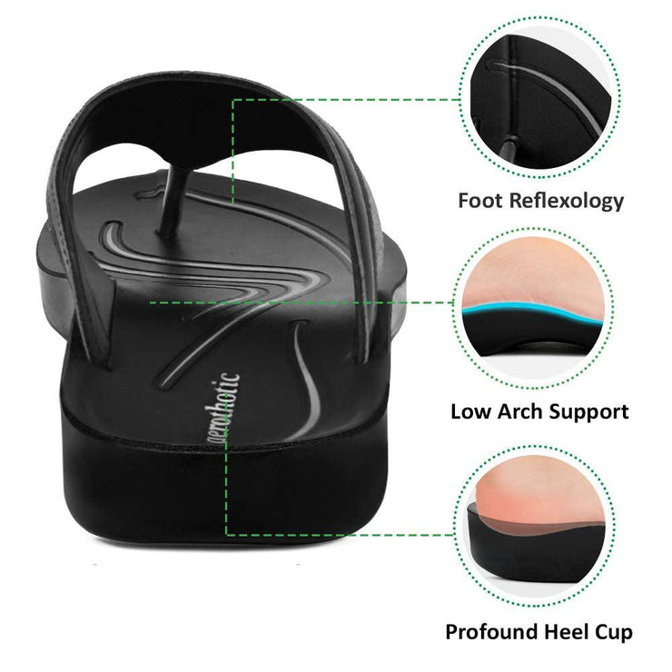 Aerothotic - Gleamy Haze Flip Flops Sandals for Women