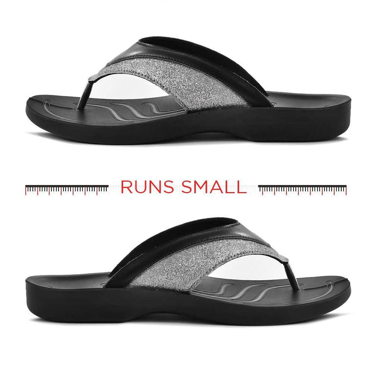 Aerothotic - Gleamy Haze Flip Flops Sandals for Women