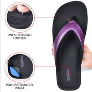 Aerothotic - Matt Gloss Women's Orthotic Comfortable Flip-Flops Sandal