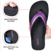 Aerothotic - Matt Gloss Women's Orthotic Comfortable Flip-Flops Sandal