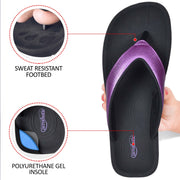 Aerothotic - Matt Gloss Women's Orthotic Comfortable Flip-Flops Sandal