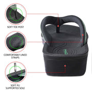 Aerothotic - Women's Strait Orthotic Thong Sandals