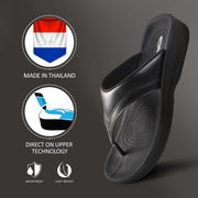 Aerothotic - Ostrya Black Thong Sandals Women4