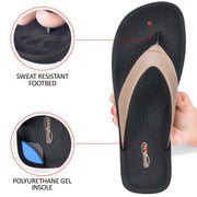 Aerothotic - Flumen Comfortable Arch Support Thong Sandals for Women