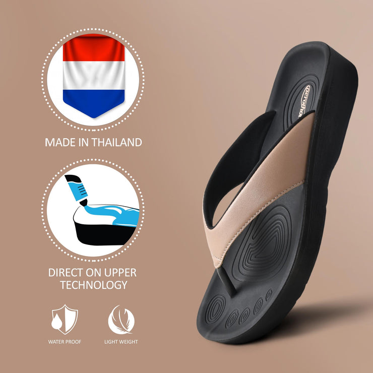 Aerothotic - Flumen Comfortable Arch Support Thong Sandals for Women