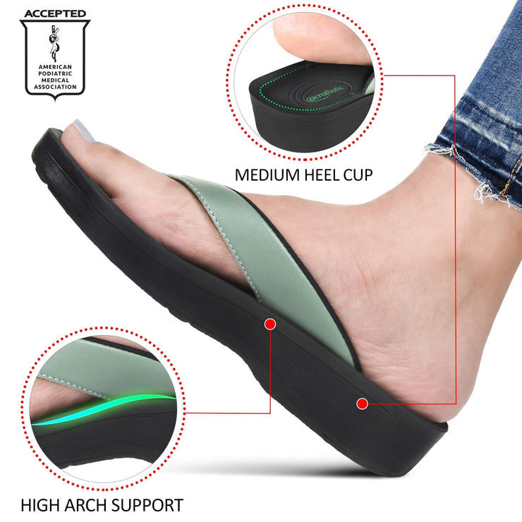 Aerothotic - Flumen Comfortable Arch Support Thong Sandals for Women