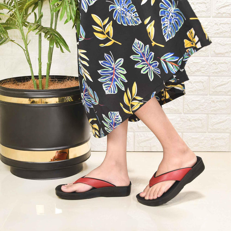 Aerothotic - Flumen Comfortable Arch Support Thong Sandals for Women