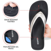 Aerothotic - Meira Arch Supportive Orthotic Casual Summer Flip Flops for Women