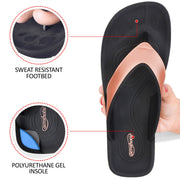 Aerothotic - Fallon Women’s Arch Support Flip Flops