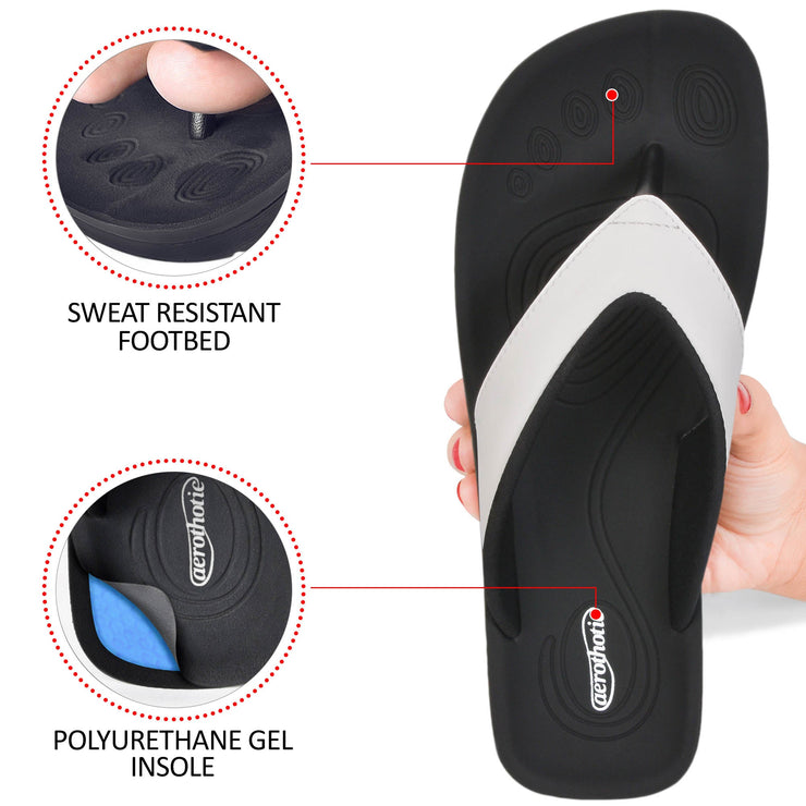 Aerothotic - Fallon Women’s Arch Support Flip Flops