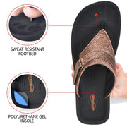 Aerothotic - Glynis Comfortable Casual Thong Women’s Walking Sandals.