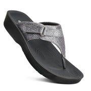 Aerothotic - Glynis Comfortable Casual Thong Women’s Walking Sandals.