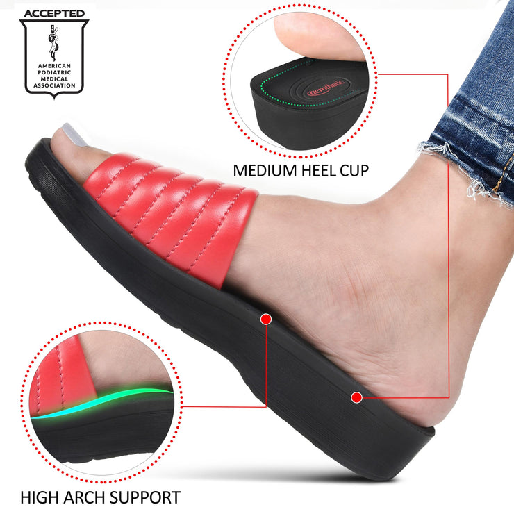 Aerothotic - Maeve Arch Support Slide Sandals for Women