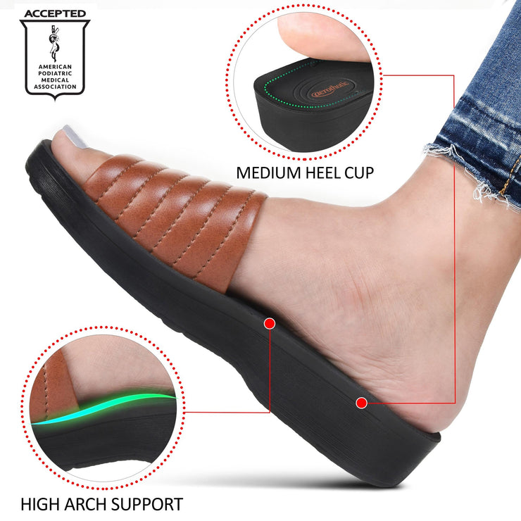 Aerothotic - Maeve Arch Support Slide Sandals for Women