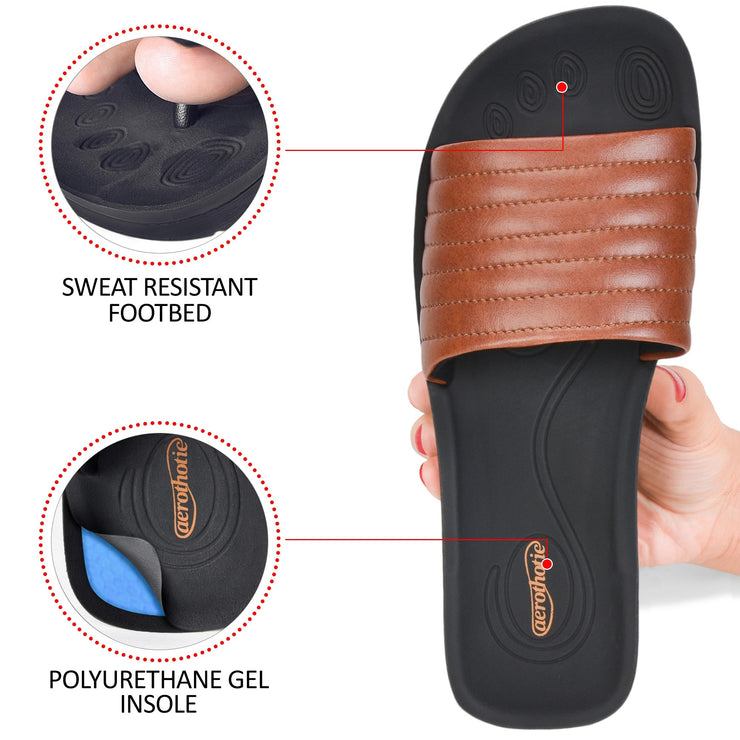 Aerothotic - Maeve Arch Support Slide Sandals for Women