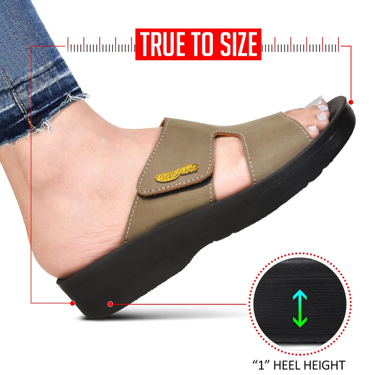 Aerothotic - Aren Arch Supportive Slides for Women