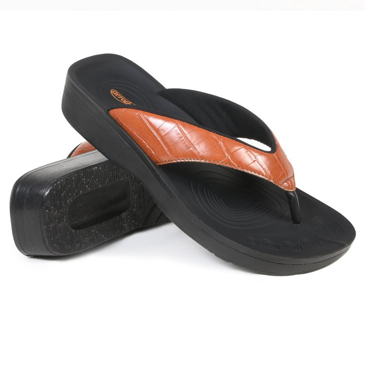 Aerothotic - Felice Arch Support Casual Womens Flip Flops