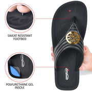 Aerothotic - Idelle Women’s Walking Summer Thong Sandals