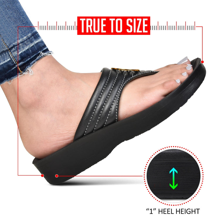 Aerothotic - Idelle Women’s Walking Summer Thong Sandals