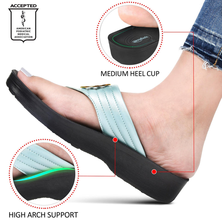 Aerothotic - Idelle Women’s Walking Summer Thong Sandals