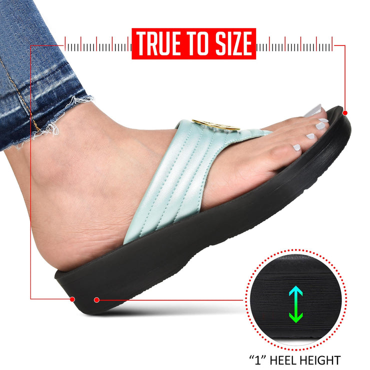 Aerothotic - Idelle Women’s Walking Summer Thong Sandals