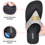 Aerothotic - Idelle Women’s Walking Summer Thong Sandals