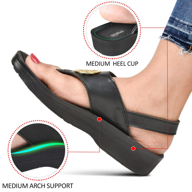Aerothotic - Cait Casual Fashion Slingback Sandals for Women
