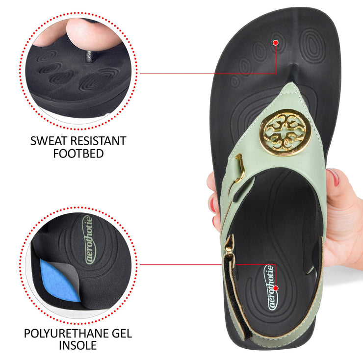 Aerothotic - Cait Casual Fashion Slingback Sandals for Women