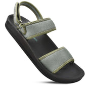 Aerothotic - Alaska Dual Strap Slingback