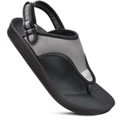 Coral Slingback Sandals