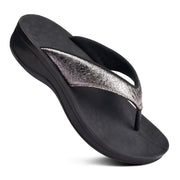 Aerothotic - Sequin Platform Sandals