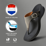 Aerothotic - Shale Comfortable Arch Support Flip Flops for Women