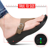 Aerothotic - Shale Comfortable Arch Support Flip Flops for Women