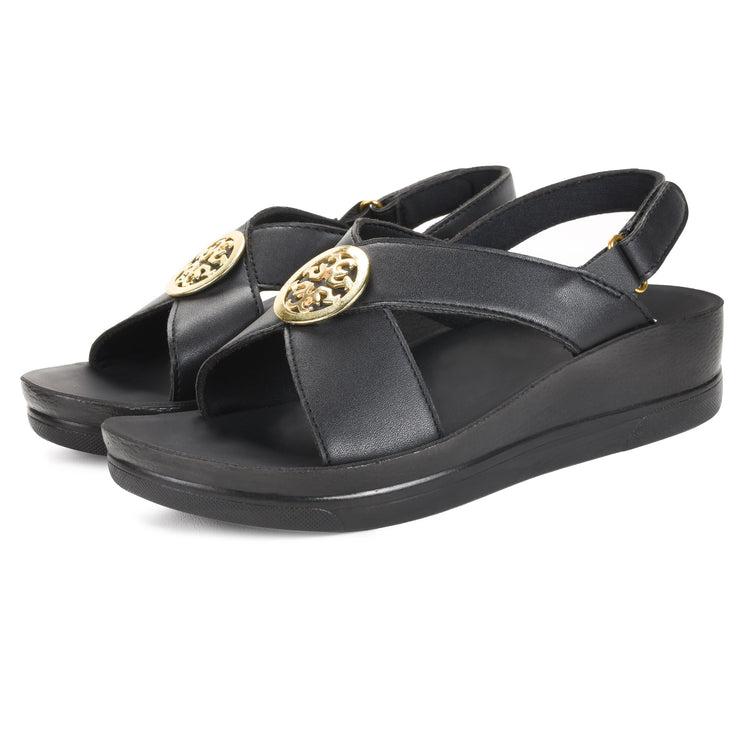 Aerothotic - Merak Back Strap Platform Sandals for Women
