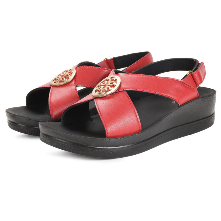 Aerothotic - Merak Back Strap Platform Sandals for Women