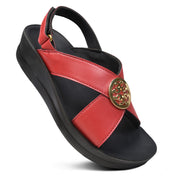 Aerothotic - Merak Back Strap Platform Sandals for Women