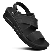 Aerothotic - Dione Summer Casual Backstrap Platform Sandals for Women