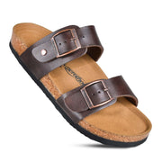 Aerothotic - Black Nymph Dual Strap Sandals