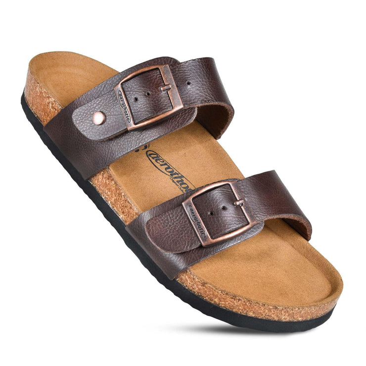 Aerothotic - Black Nymph Dual Strap Sandals