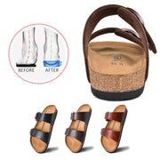 Aerothotic - Black Nymph Dual Strap Sandals