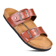 Aerothotic - Black Nymph Dual Strap Sandals