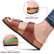 Aerothotic - Black Nymph Dual Strap Sandals