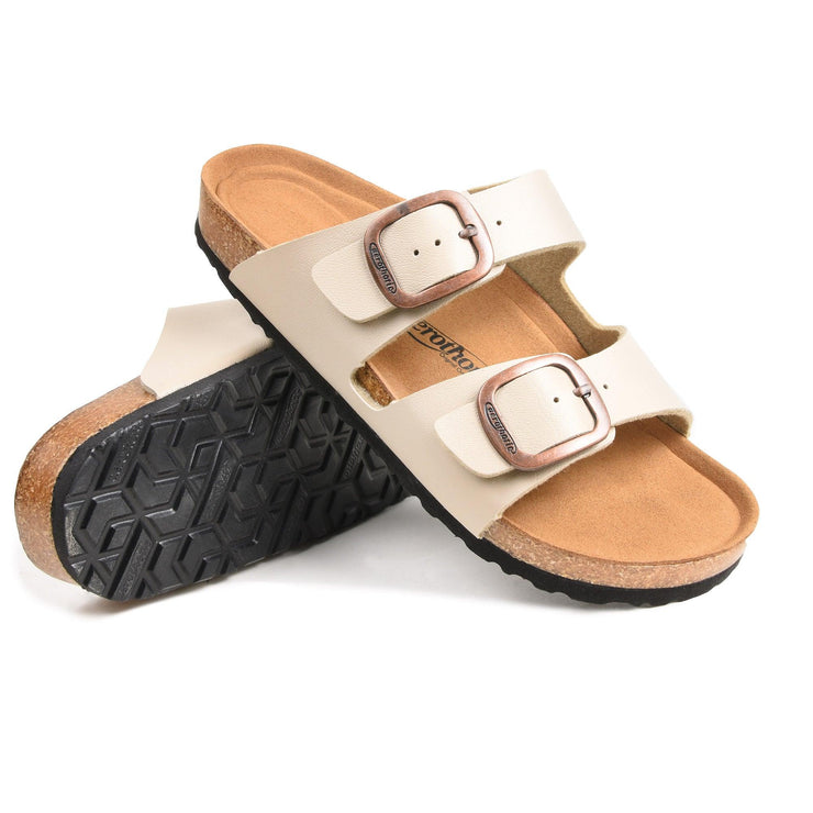 Birkenstock Women's Slides - Cream - US 6