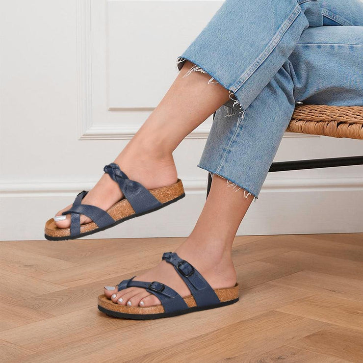 Aerothotic - Irenic Women’s Strappy Slide Sandals