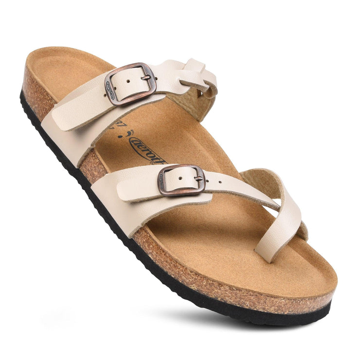 Aerothotic - Irenic Women’s Strappy Slide Sandals