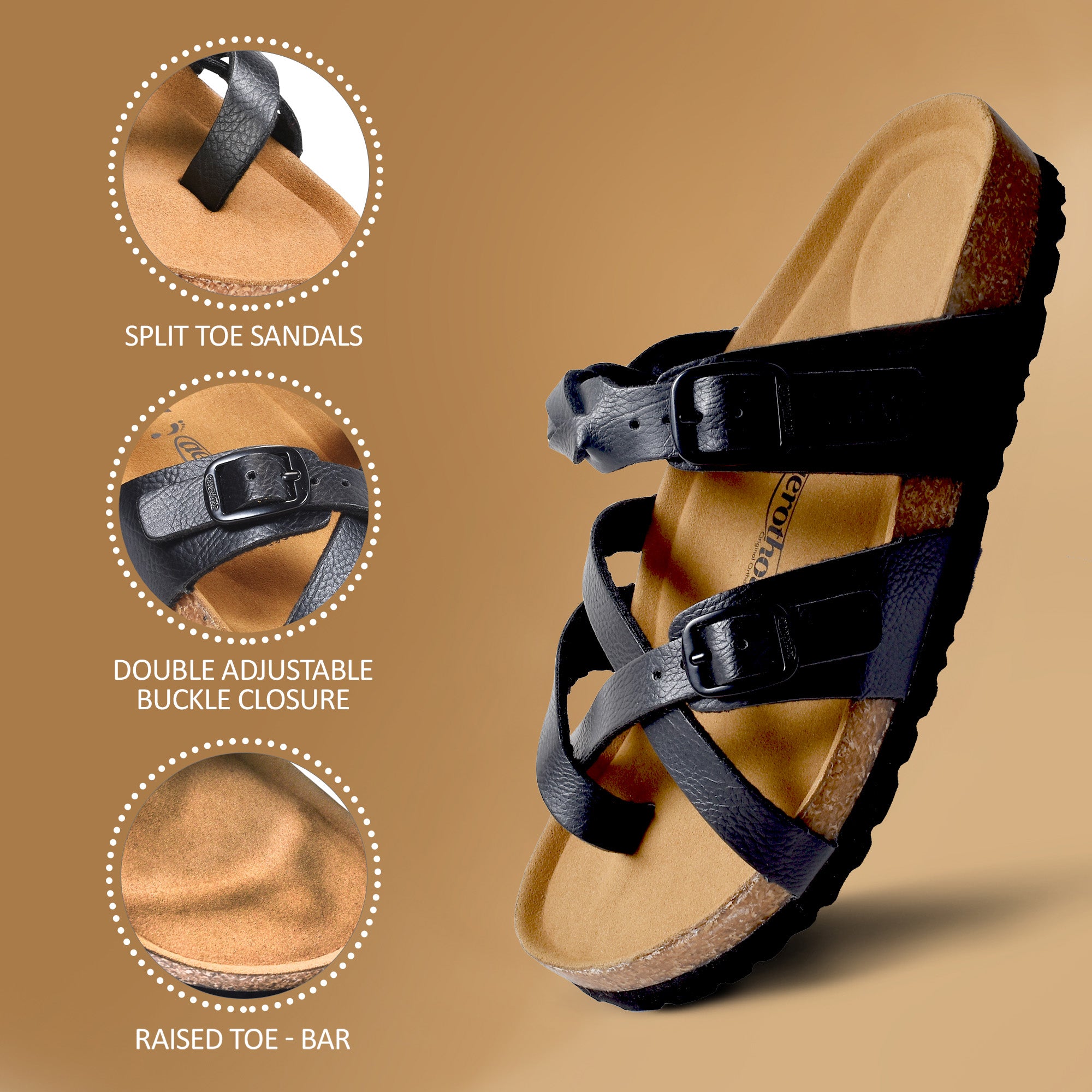 Sierra Women’s Strappy Slide Sandals